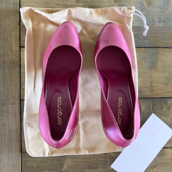 🌷 Sergio Rossi Scarpe Donna Pump 🌷 Worn 1x!! 🌷 - Picture 4 of 7